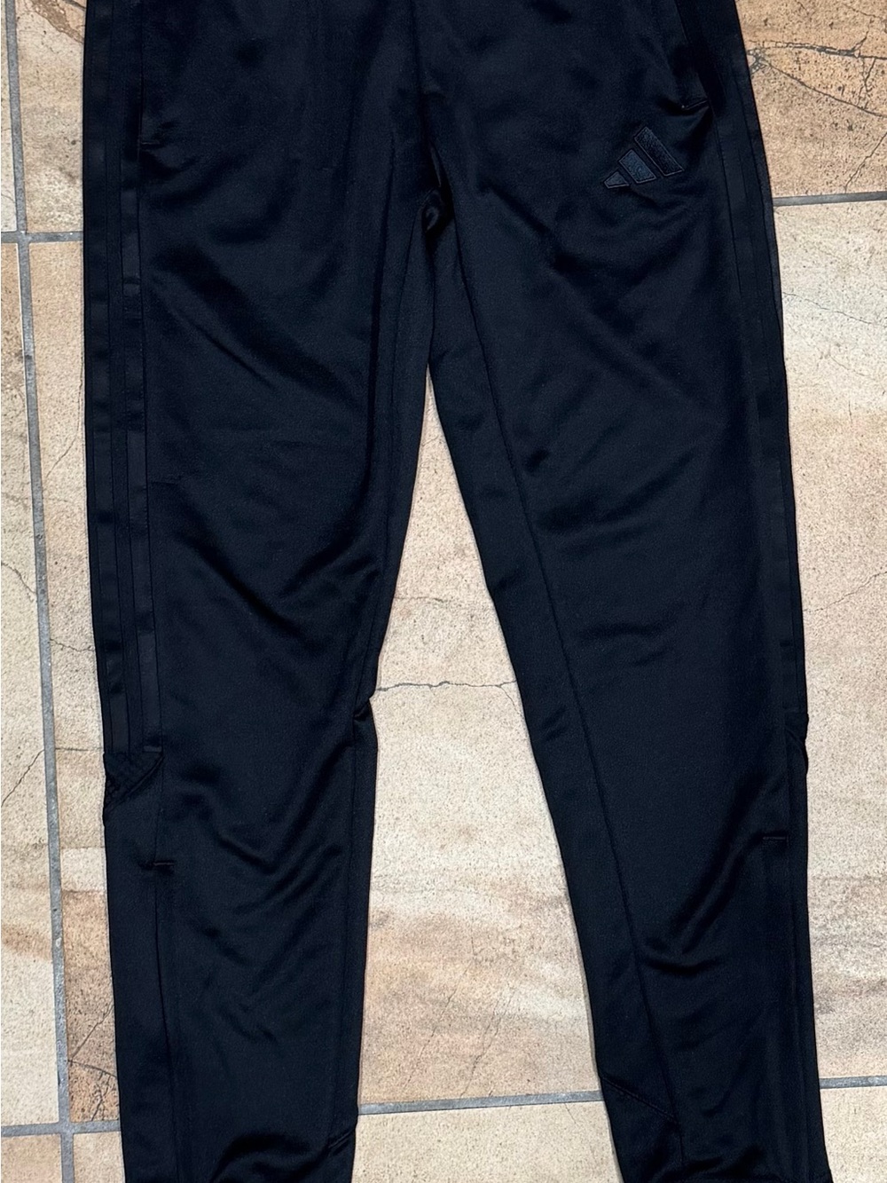 adidas Kids Black Track Joggers with Subtle Logo